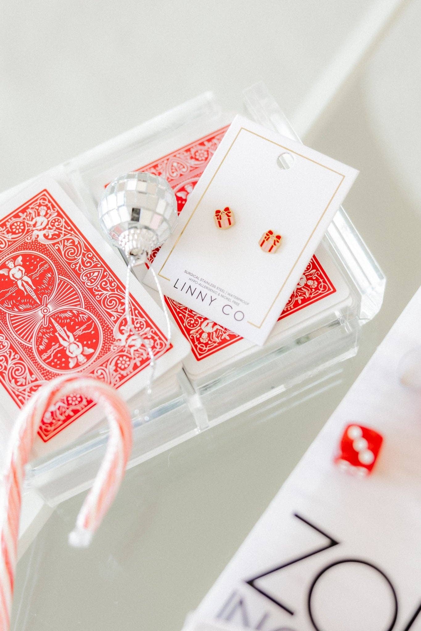Screwback Stud Earrings - Present