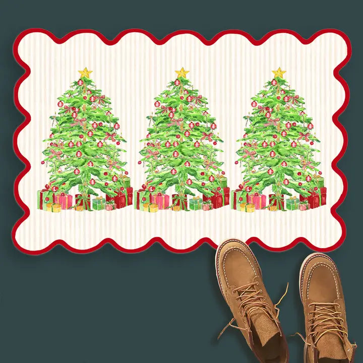 French Graffiti Floor Mat 2x5 Foot