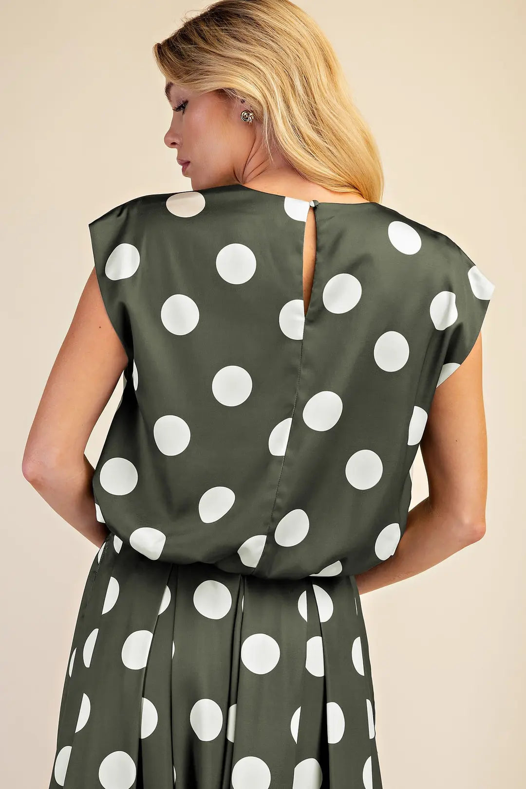Polka Dot Skirt Set