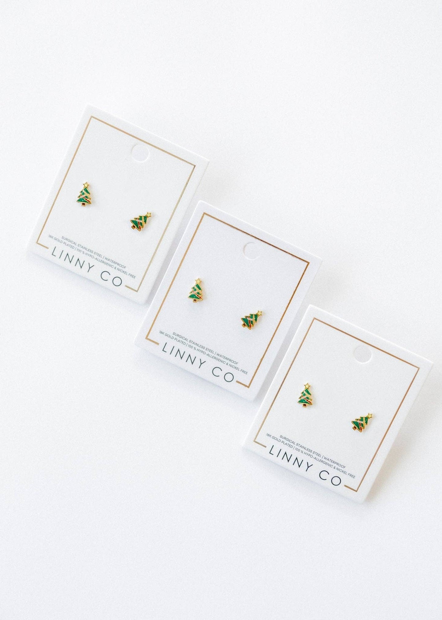 Screwback Stud Earrings - Noelle