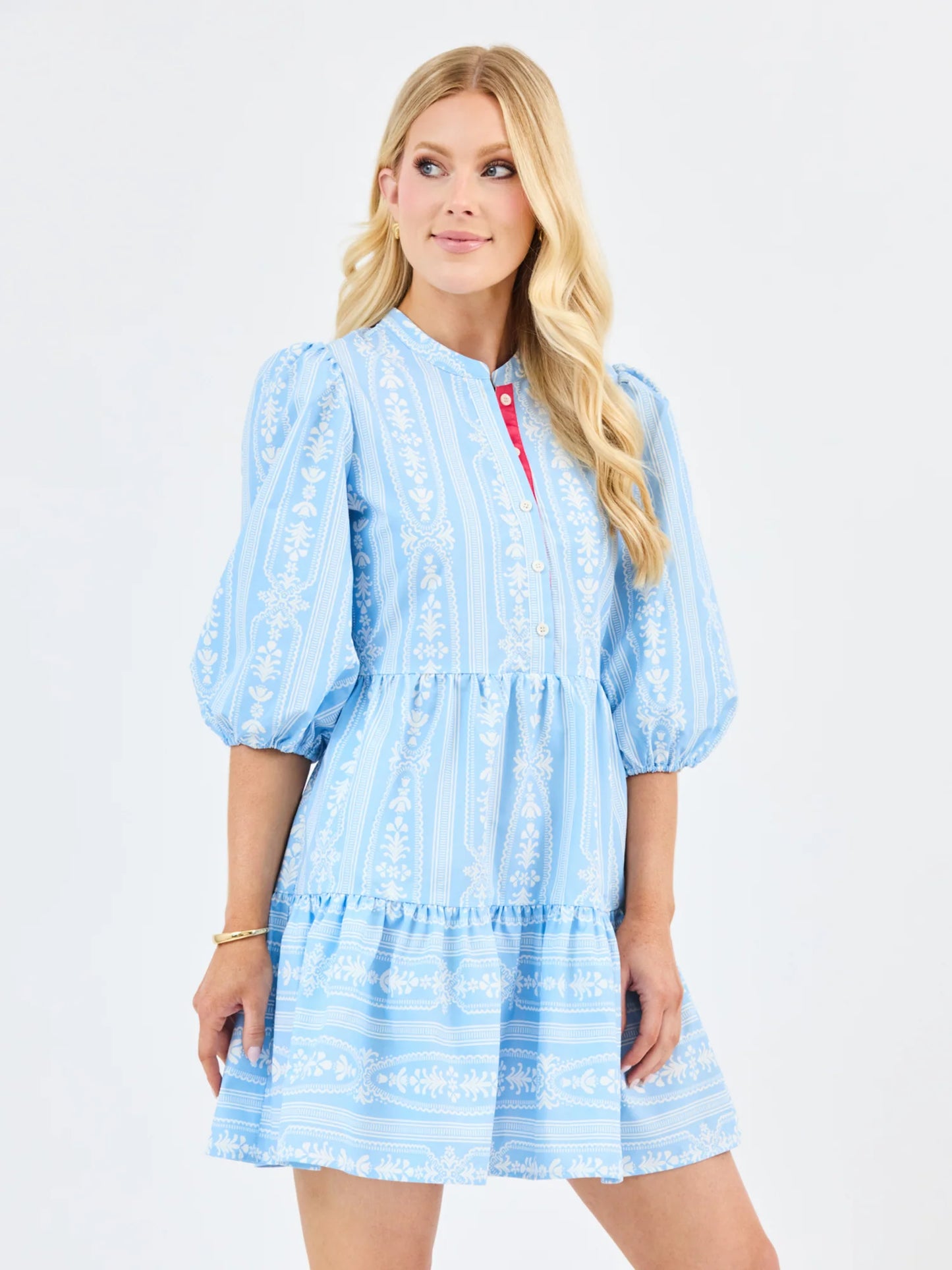 Riley Mini Dress Tulip Tapestry