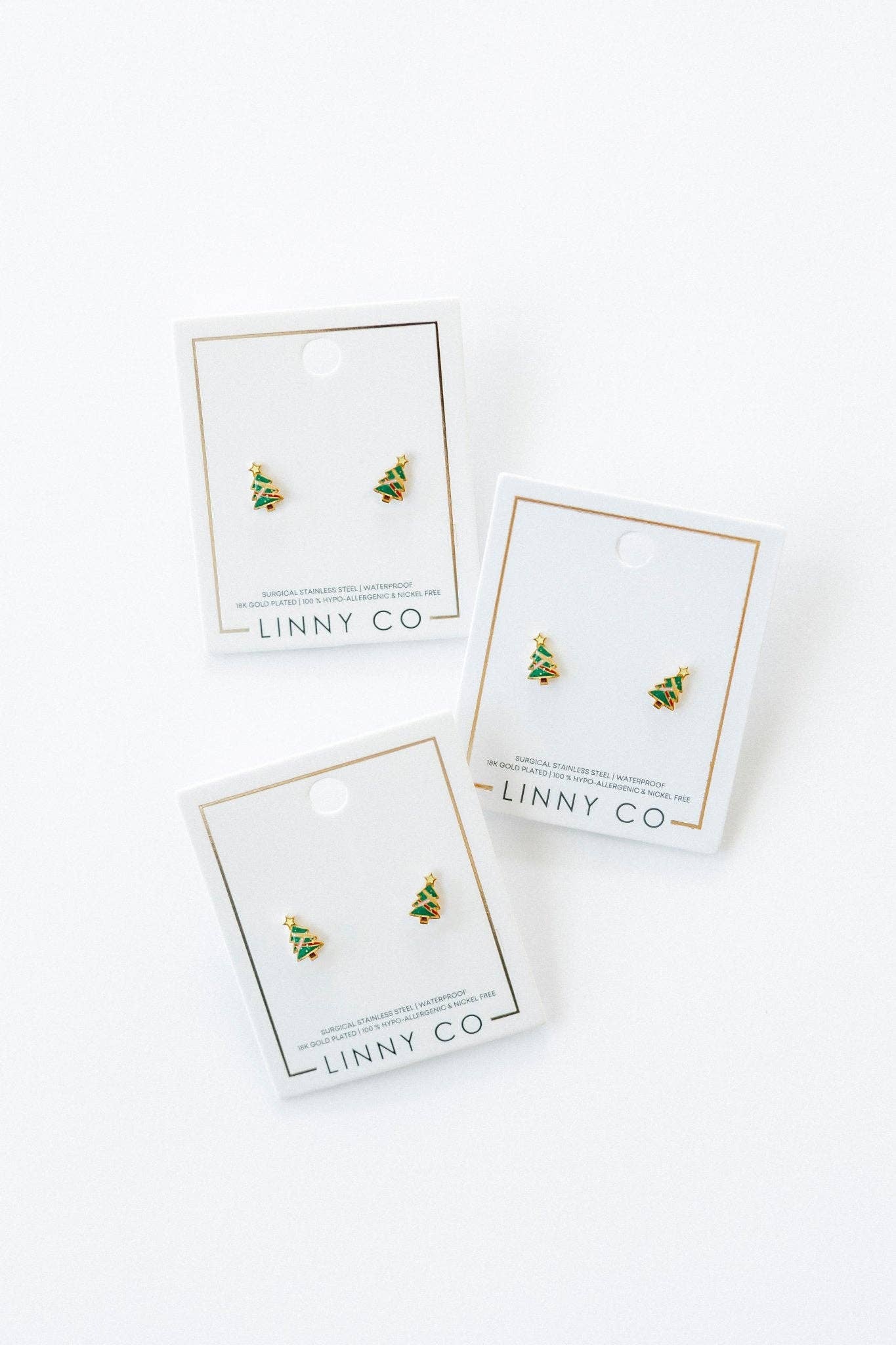 Screwback Stud Earrings - Noelle