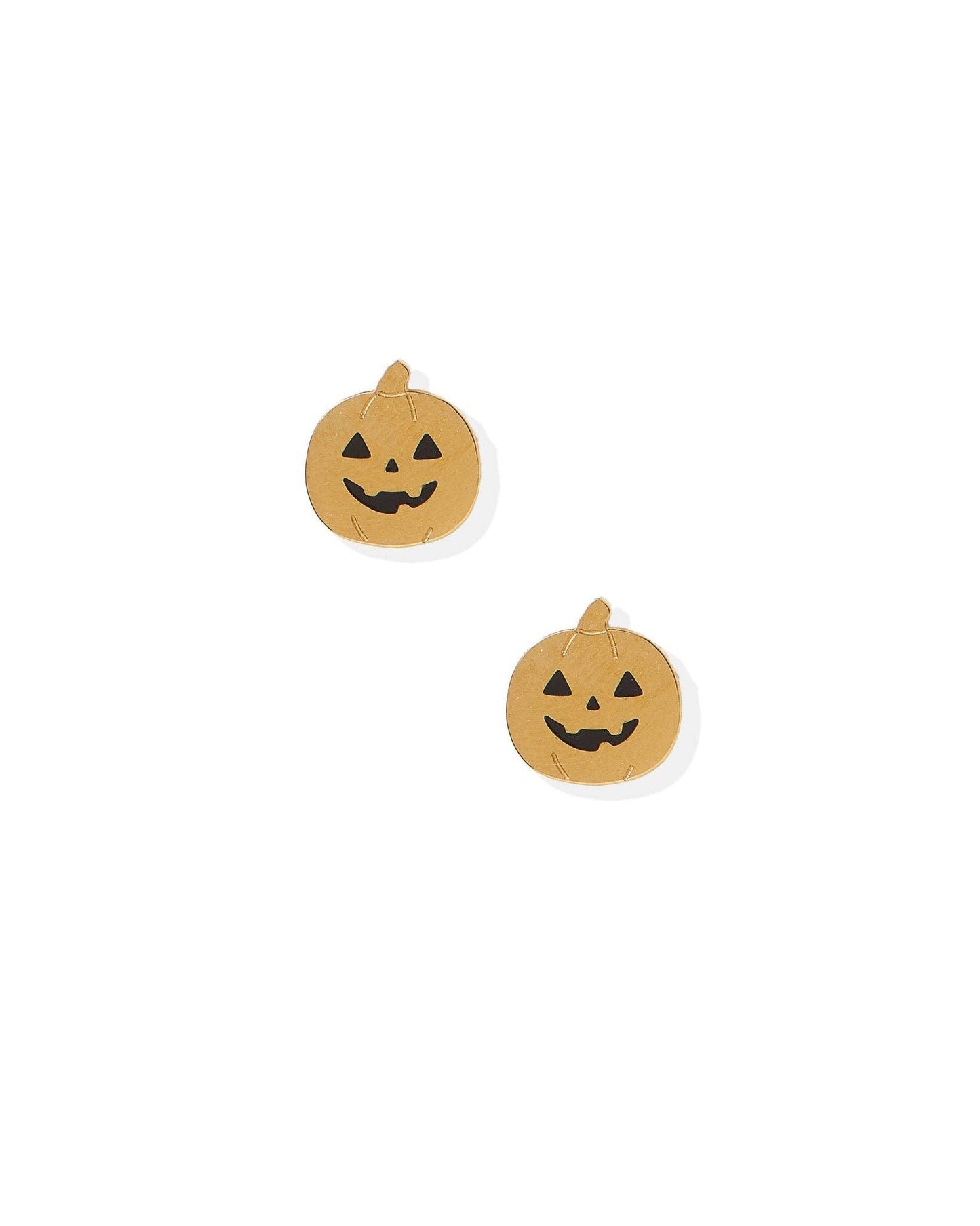 Screwback Stud Earrings - Jack-O'-Lantern
