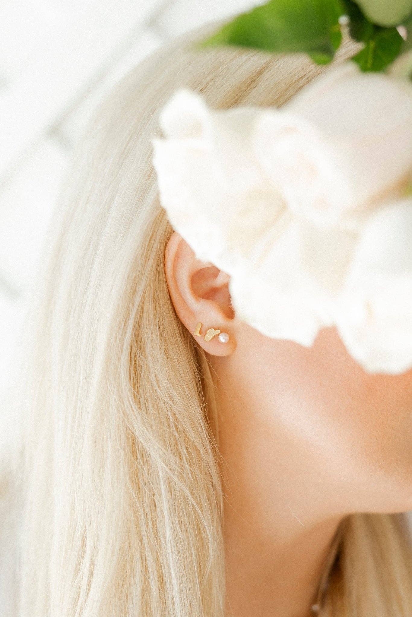Screwback Stud Earrings - Payton Pearl Pink 5mm
