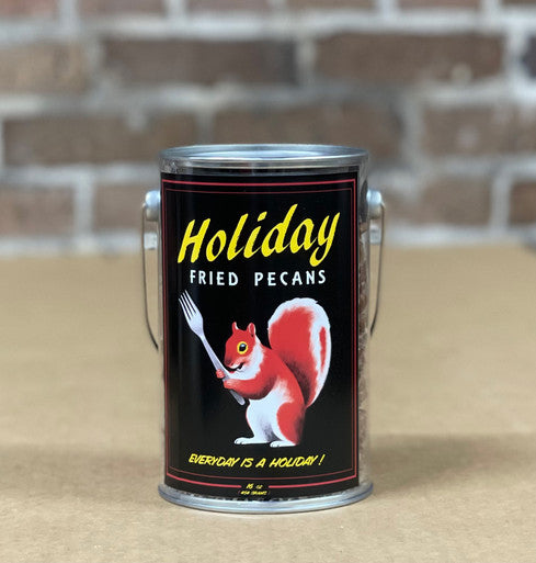 Holiday Fried Pecans Canister 1 pd.