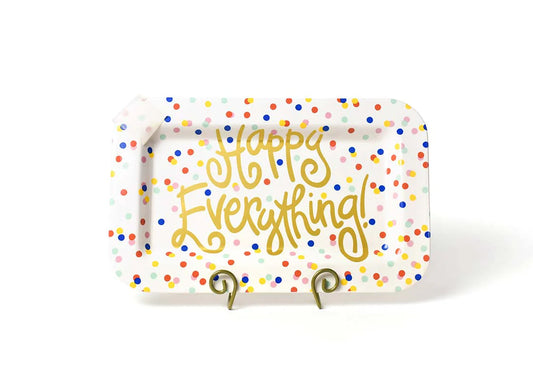 Happy Everything Platter-Happy Dot : Rectangle