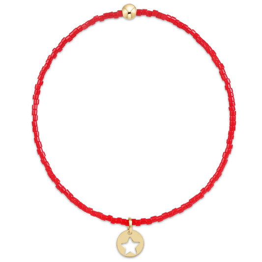 Hope Classic Red Star Charm