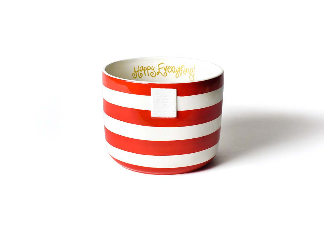 Bowl-red stripe
