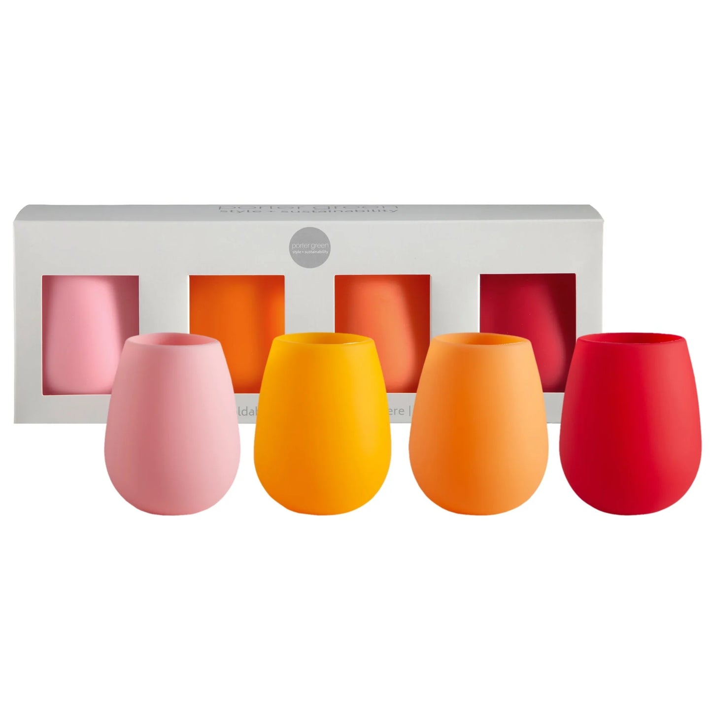 Fegg Unbreakable Wine Glass- 4 Pack