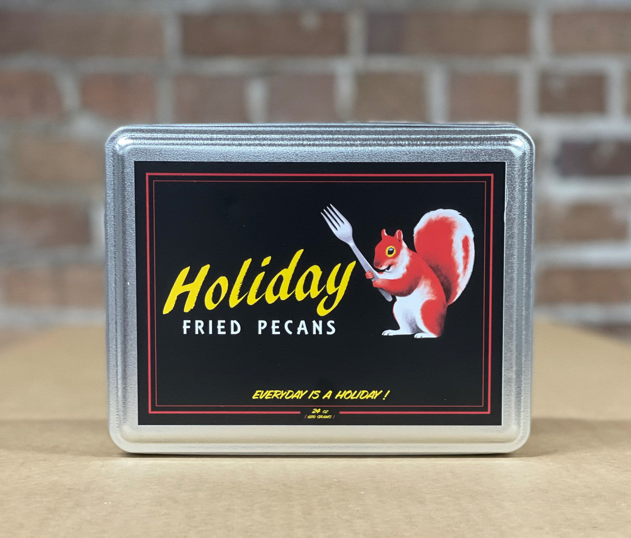 Holiday Pecan 1.5 pd. TIN